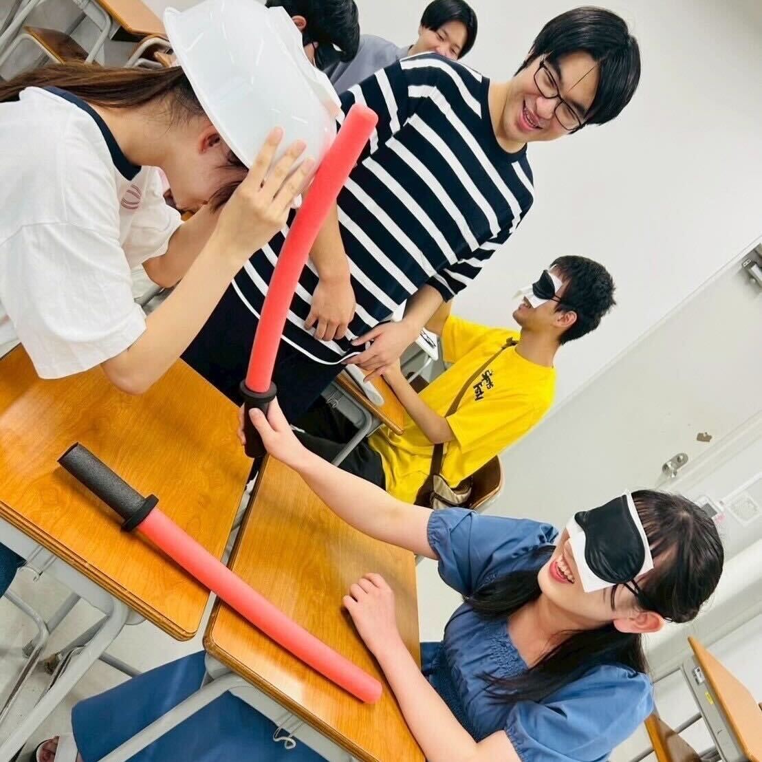 二人羽織チャレンジ